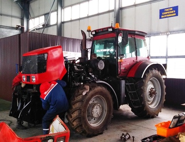 Бягучы рамонт трактара Беларус-3022