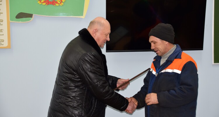 Падзяка механізатарам 