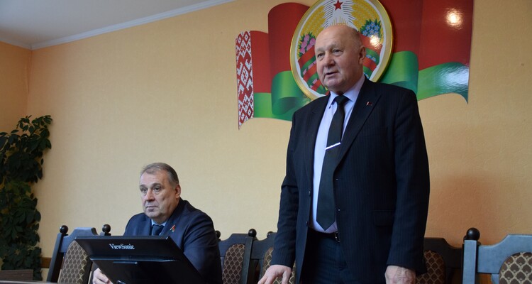 Сустрэча дэпутата Уткина Віталя Юр'евіча з выбарнікамі